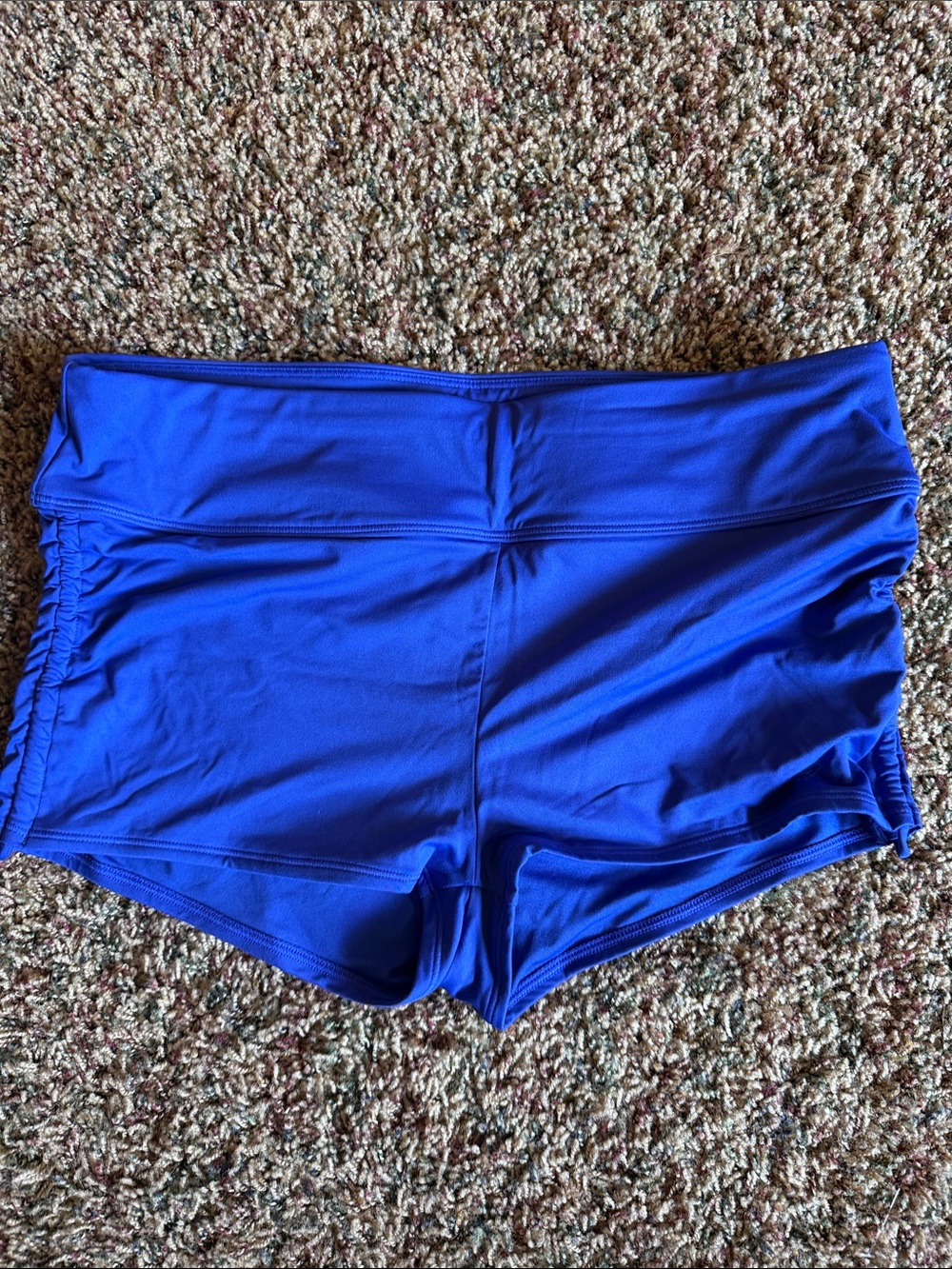 Athleta Bright Blue Swim Bikini Bottoms Medium